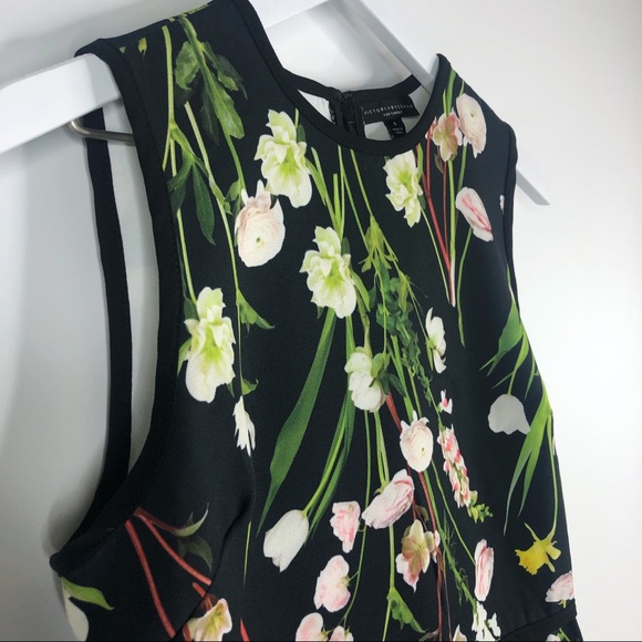 SOLD Victoria Beckham for Target Floral A Line Dress - Picture 6 of 8